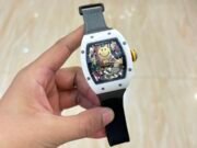 Richard Mille RM 88 Replica AAA – White Ceramic, Black Strap, Swiss Tourbillon Look - Image 4