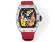 Richard Mille RM S10 Koi Tourbillon Replica – Swiss Movement, Diamond-Set Case, and AAA Quality for the Ultimate Luxury Experience - Image 2