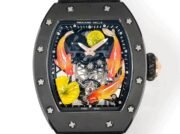 Swiss RICHARD MILLE RM S10 Replica – Koi Tourbillon, Black Steel Case, Sport Style - Image 3