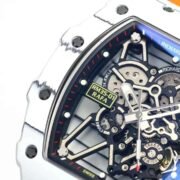 Swiss Richard Mille RM 35-01 Rafael Nadal Replica Watch – White NTPT Carbon Case - Image 5