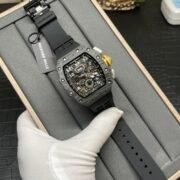Best Richard Mille RM 11-03 Replica Watch For Men – Swiss Movement, Skeleton Dial, Carbon Fiber Case - Image 4