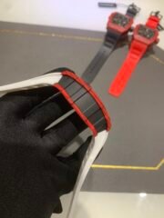 Swiss Richard Mille RM 35-01 Replica Rafael Nadal Red Case Watch – Carbon Fiber Case, Luxury Sport Design - Image 8