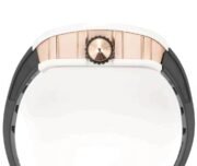 Replica Richard Mille RM S10 Koi Tourbillon Watch with Black Leather Strap - Image 4