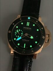 Panerai Submersible PAM974 Rose Gold Watch 42MM(1;1Super Clone) - Image 8