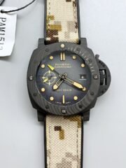 Panerai Submersible PAM1513 Carbotech GMT Navy Seals Edition 44MM（1;1Super Clone）