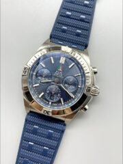 Breitling Chronomat B01 42 Edition Swiss 904L Steel Casing Blue Dial (1:1Super Cloen) - Image 2