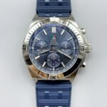 Breitling Chronomat B01 42 Edition Swiss 904L Steel Casing Blue Dial (1:1Super Cloen)