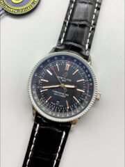 Breitling Navitimer 1 Automatic in Black Dial – Leather Strap (1;1Super Clone) - Image 2
