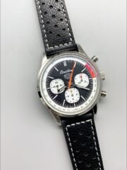 Breitling Top Time B01 Deus Edition Black Dial Leather Strap(1;1Super Clone) - Image 2