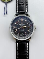 Breitling Navitimer 1 Automatic in Black Dial – Leather Strap (1;1Super Clone)