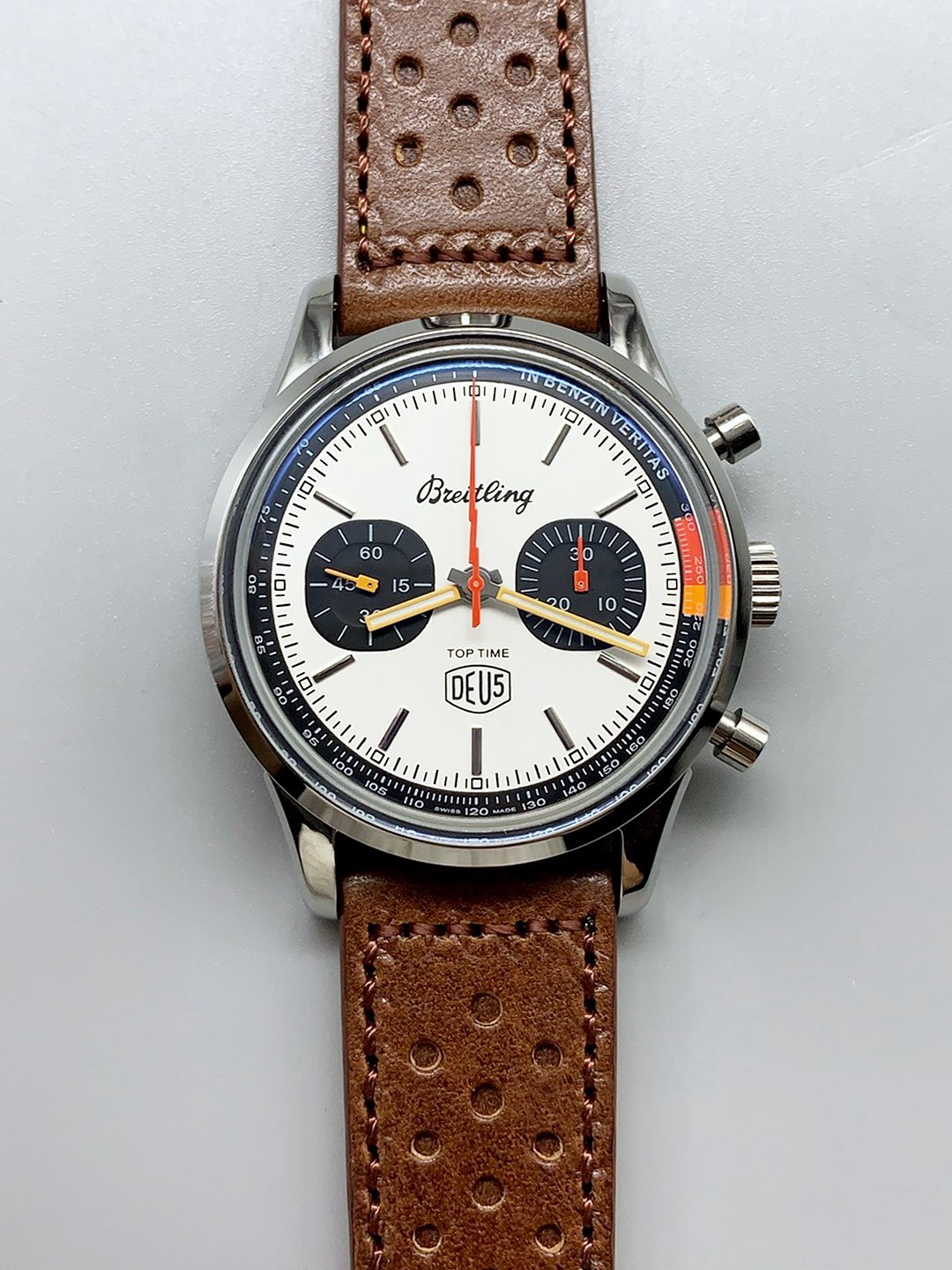 1月12日-322.jpg Breitling Top Time B01 Deus Edition Leather Strap (1:1Super Cloen) - Image 1