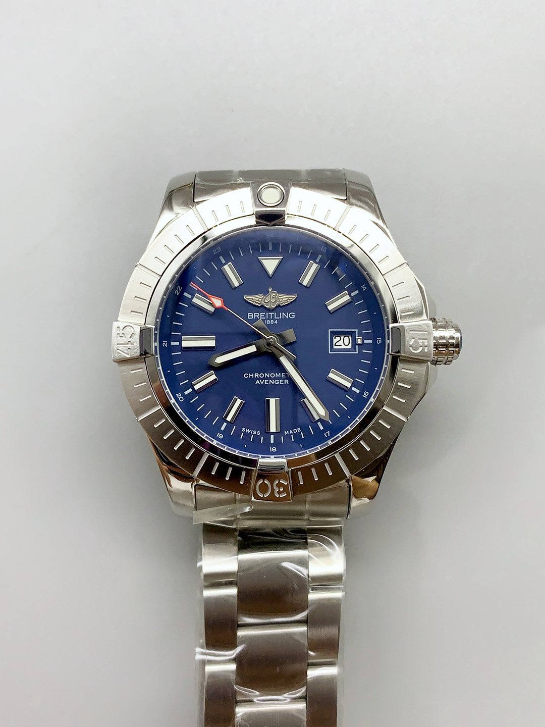 1月12日-328.jpg Breitling Avenger 43 Automatic Blue Dial Steel Strap (1:1Super Clone) - Image 1