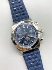 Breitling Chronomat B01 42 Edition Swiss 904L Steel Casing Blue Dial (1:1Super Cloen) - Image 3