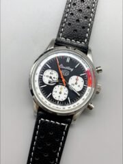 Breitling Top Time B01 Deus Edition Black Dial Leather Strap(1;1Super Clone) - Image 3