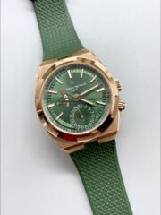 Vacheron Constantin Overseas Dual Time Rose Gold Green Dial(1:1Super Clone) - Image 3