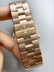 Vacheron Constantin Watch in Rose Green Steel Dial(1:1Super Clone) - Image 7
