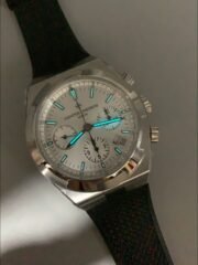 Vacheron Constantin Overseas Chronograph White Dial – Rubber Strap(1:1Super Clone) - Image 8