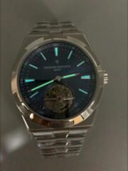 Vacheron Constantin Overseas Tourbillon Stainless Steel in Blue Dial(1:1Super Clone) - Image 8