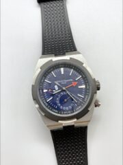 Vacheron Constantin Overseas Dual Time Titanium Watch in Blue Dial(1:1Super Clone) - Image 2