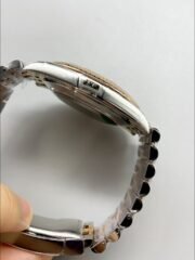 Rolex Datejust 41MM Two Tone Rose Gold Plating Fluted Dial Watch(1:1Super Clone ) - Image 7