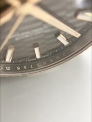 Rolex Datejust 41MM Two Tone Rose Gold Plating Fluted Dial Watch(1:1Super Clone ) - Image 4