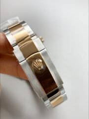 Rolex Datejust 41MM Two Tone Rose Gold Plating Brown Dial Watch(1:1Super Clone ) - Image 9