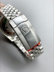 Rolex Datejust Cal.3235 Movement  904L Steel 46MM – Green Palm-Motif Dial (1:1Super Clone) - Image 7