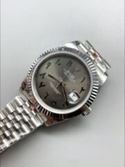 Rolex Datejust M126300 41MM ETA3235 Grey Arabic Dial – 904L Steel Casing(1:1Super Clone） - Image 3