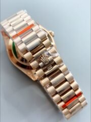 Rolex Day Date Presidential 18K Rose Gold Watch 40MM – Olive Green Dial(1:1Super Clone） - Image 8