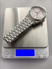 Rolex Day Date Presidential 904L Steel 40MM – Grey Dial (1:1Super Clone） - Image 8