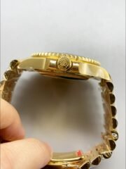 Rolex GMT-Master II Tiger Eye Dial Gold and Steel Bracelet (1:1 Super Clone) - Image 7