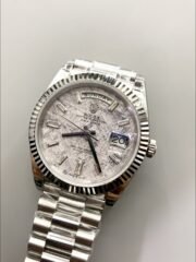 Rolex Day Date Presidential 904L Steel 40MM – Grey Dial (1:1Super Clone） - Image 2