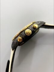 Rolex Daytona DiW Carbon Edition Rainbow Bezel – Forged Carbon Casing Beige Strap(1:1Super Clone ) - Image 7