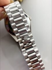 Rolex Day Date Presidential M228206-0004 904L Steel 40MM – Light Blue Dial （1:1Super Clone） - Image 8