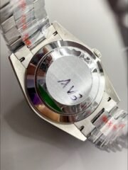 Rolex Day Date Presidential M228206-0004 904L Steel 40MM – Light Blue Dial （1:1Super Clone） - Image 6