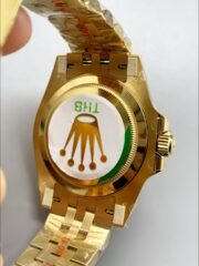 Rolex GMT-Master II Tiger Eye Dial Gold and Steel Bracelet (1:1 Super Clone) - Image 6