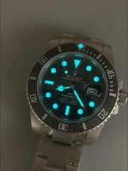 Rolex Submariner DiW Stainless Steel Casing Black Ceramic Bezel Edition Watch(1:1Super Clone） - Image 11