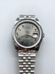 Rolex Datejust M126300 41MM ETA3235 Grey Arabic Dial – 904L Steel Casing(1:1Super Clone）