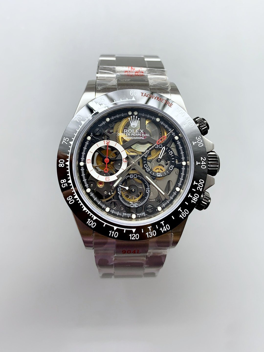1月13日-46.jpg Rolex Daytona Artisans De Geneve Stainless Steel Watch Black Ceramic Bezel Watch(1:1Super Clone ) - Image 1
