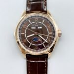 Vacheron Constantin Fiftysix Edition Rose Gold Watch 904L Steel Black Dial(1:1Super Clone)