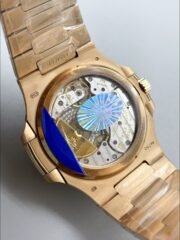 Patek Philippe Nautilus 5712/R Brown Dial Gold Strap(1:1Super Clone) - Image 5