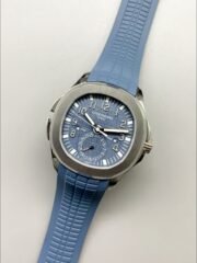 Patek Philippe Aquanaut 5164 Opaline Blue Stainles Steel (1:1Super Clone) - Image 4