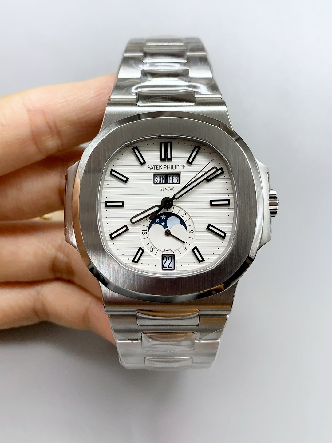 1月19日-217.jpg Patek Philippe Nautilus 5726A in White Dial 2023 Updated Version(1:1Super Clone) - Image 1