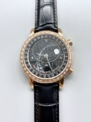 Patek Philippe 6104R Grand Complications Watch in Rose Gold – Diamonds Bezel(1:1Super Clone)