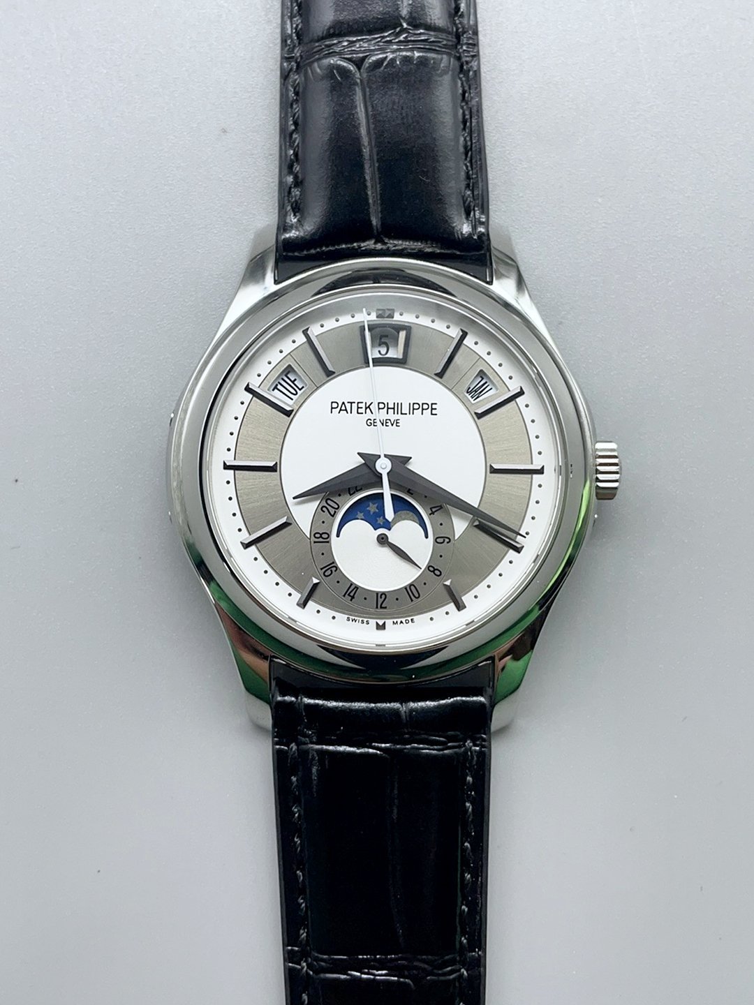 1月19日-260.jpg Patek Philippe 5205-001 Complications MoonPhase Light Grey Dial(1:1Super Clone) - Image 1