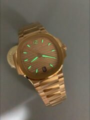 Patek Philippe Nautilus 7118/1200R-010 35MM Rose Gold(1:1 Super Clone) - Image 9