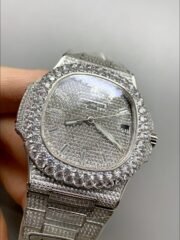 Patek Philippe Nautilus 5711/A 904L Steel Diamonds Casing(1:1Super Clone) - Image 3