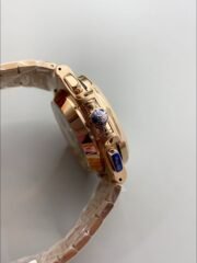 Patek Philippe Nautilus 5980/R Rose Gold 904L Steel Case in Black Dial (1:1Super Clone) - Image 5