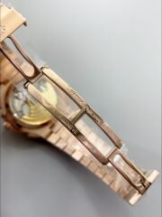 Patek Philippe Nautilus 5980/R Rose Gold 904L Steel Case in Black Dial (1:1Super Clone) - Image 7