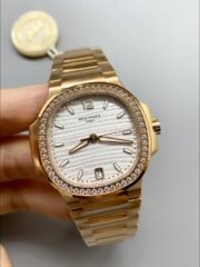 Patek Philippe Nautilus 7118R 35MM Rose Gold White Dial(1:1Super Clone) - Image 2